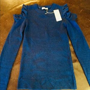 Elan Sweater Women’s New Sizes M & L Blue/Indigo
